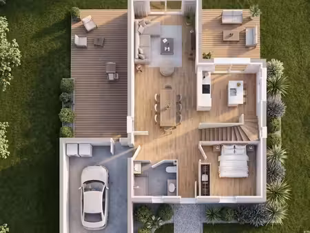 maison 104 m² le mesnil ozenne