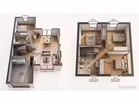 maison 97 m² pontorson