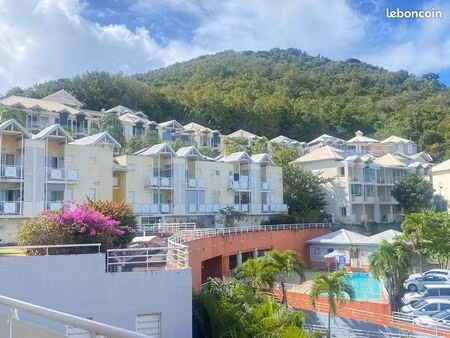 à louer – t2 meublé de 30 m² à tartane (martinique)