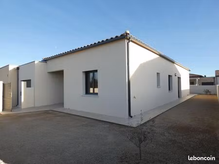 maison neuve de plein pied