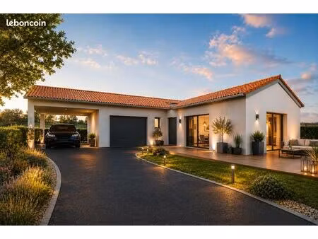 maison re2020 sur terrain de 1000m²