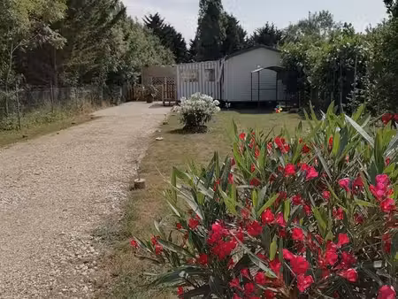 av terrain de loisir+mobile home