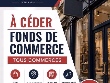 local commercial tous commerces 75016 paris