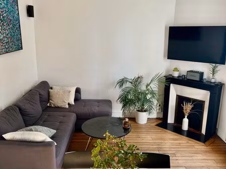 bel appartement meublé 2 pièces – 45 m² – neuilly-plaisance centre-ville