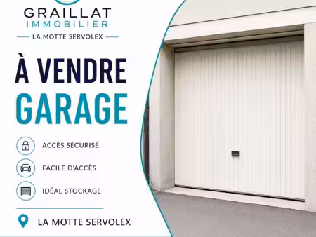 garage/box 14 m² la motte servolex