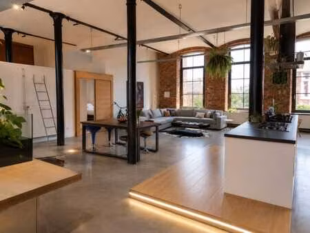 appartement 4 chambres à beersel  style loft industriel