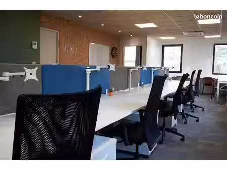idéal entreprise - 95m² de bureau équipé à villeneuve d'ascq à 400 mètres du métro les prè