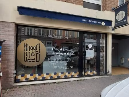 vente aux encheres publiques d’un fonds de commerce de bouche à lille – enseigne « les hal