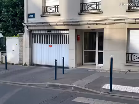 loue emplacement de parking au 17 rue benjamin delessert à pantin(93500)