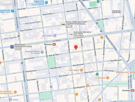 local commercial / boutique -> rue de seze 69006 35m2