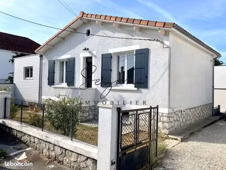 gond-pontouvre - limite angoulême - très belle maison f4 rénovée avec goût  jardinet et gr
