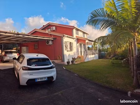 à vendre – belle maison familiale de 167 m² avec vue océan – sainte-thérèse  la possession