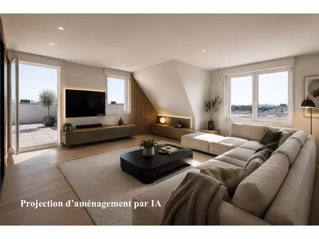 duplex 65 65m² avec magnifique terrasse 40m² neudorf