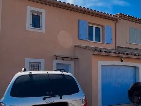 maison récente de 2021 – 81 m² – garage – forcalqueiret