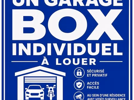 ◊ garage box individuel à louer – saint-maur / la madeleine – grande profondeur