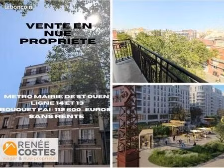 appartement en viager 2 pièces 33 m²