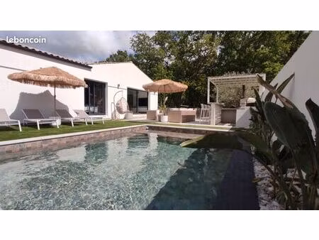 maison récente avec piscine - 3 ch