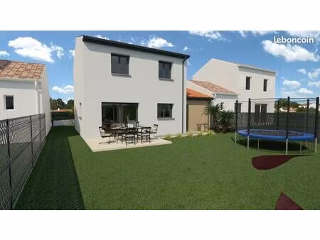 maison 98 m² avec garage sur 337 m² de terrain viabilisé