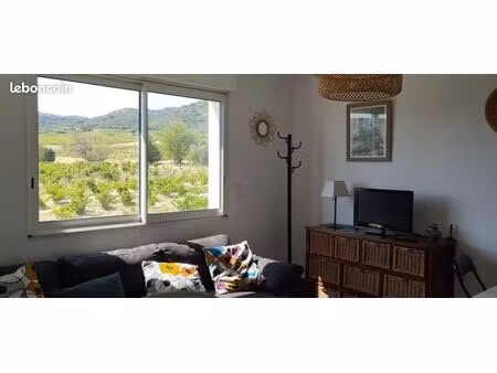 tavel appartement meublé 2 pièces 31m2 avec terrasse