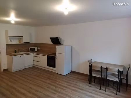t2 meublé 40m2 rdc rue des lavaux