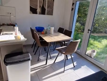 maison contemporaine t4 basse consommation  normes pmr avec garage fermée  jardin   près d