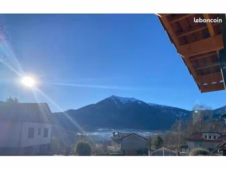 coup de cœur – chalet récent avec vue exceptionnelle – terrain constructible