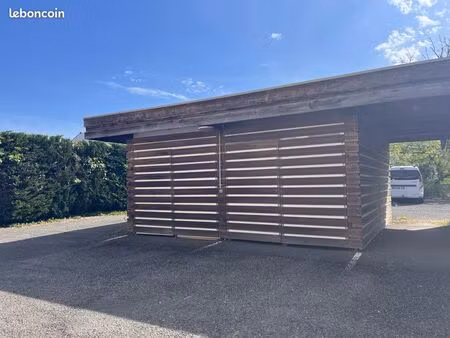 garage box + place de parking