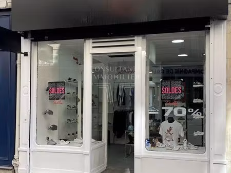 fonds de commerce 50 m² neuilly-sur-seine