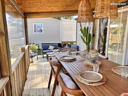 vente bungalow - mobile home - haut de gamme