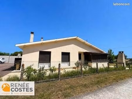 maison en viager 4 pièces 124 m²