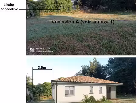 terrain constructible arboré