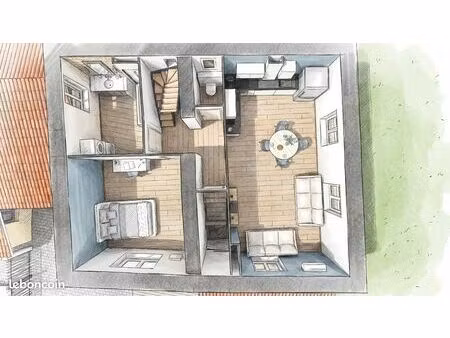 duplex t4 neuf 104 m² — dpe b  clim  parking  résidence de charme