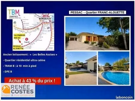 maison en viager 4 pièces 105 m²