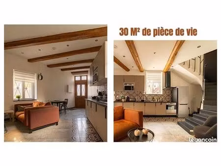 maison de ville meublée à 2 pas de la fac hoche – 2 chambres – 2 sdb- entièrement rénovée