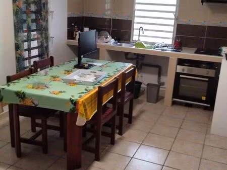 t3 climatisé meublé pk 9 kourou