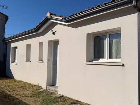 maison récente 3 pièces 73m2 avec jardin