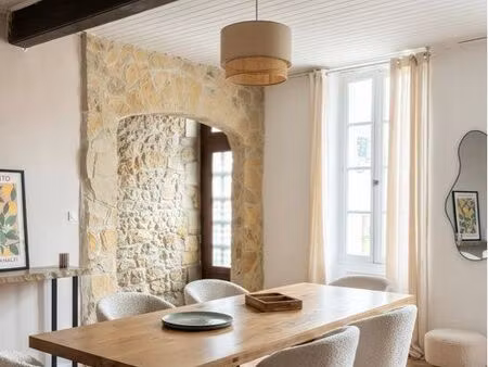 ? à louer - maison meublée t5 de caractère à vertheuil (33180) - location directe propriét