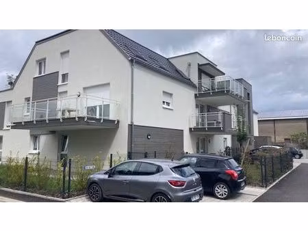 hoerdt spacieux 2p avec terrasse + jardin et gge