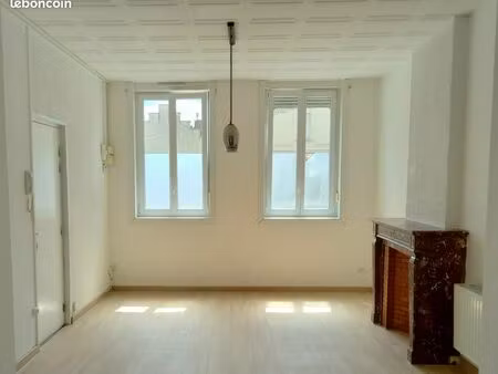 appartement t3 rénové 61 m² – rdc – grand jardin – abscon