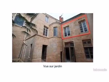 bordeaux – pey berland/hôtel de ville – t2 duplex de 51 m2 à rafraichir