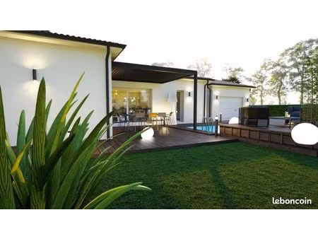 villa 110 m2 avec garage sur terrain de 605 m2