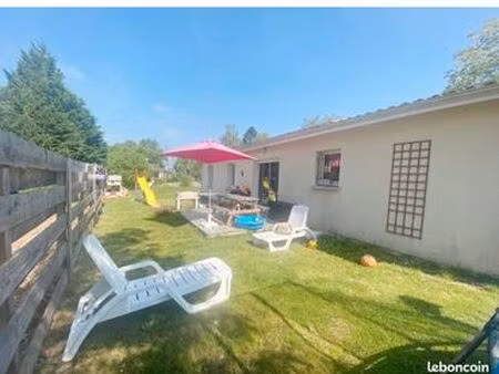 maison plain pied avec jardin
