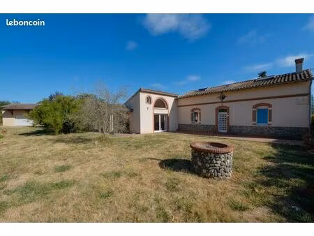 ox - 31600 - lumineuse maison t6 de187m² entièrement rénovée. terrain 2100m². garage 60m²