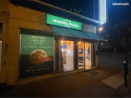 pizzeria à vendre – fonds de commerce