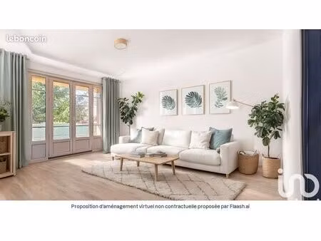 appartement 3 pièces 72 m²