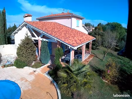 hauts de tournefeuille proche de toulouse entre ville et nature : villa d’exception plus d
