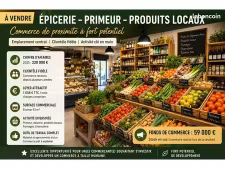 épicerie – primeur – produits locaux | centre village
