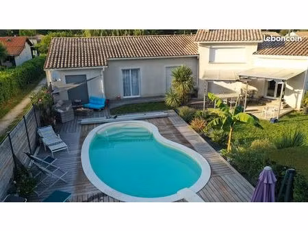 maison avec piscine - 4 chambres listrac medoc