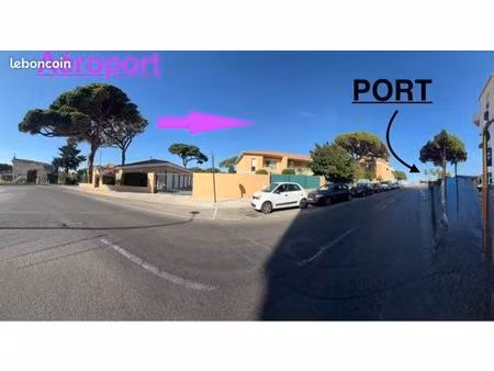 place de parking sécurisée et privative sur le port
