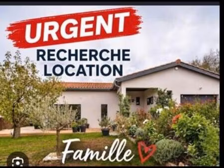 cherche à louer maison t4 t5